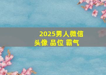 2025男人微信头像 品位 霸气